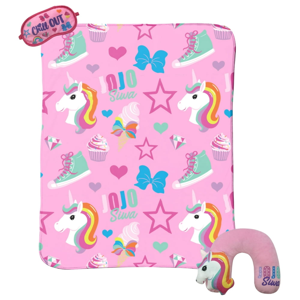 JoJo Siwa Unicorn 3 Piece Travel Set - Walmart.com - Walmart.com