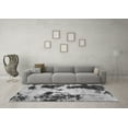 thumbnail image 3 of Ahgly Company Indoor Rectangle Abstract Gray Modern Area Rugs, 2' x 4', 3 of 4