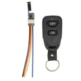 thumbnail image 3 of Interruptor de función de enclavamiento inalámbrico, interruptor de control inalámbrico de 5 V-24 V Mini relé Interruptor inalámbrico Interruptor de enganche de relé remoto Uso conveniente, 3 of 9