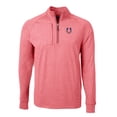 thumbnail image 2 of Men's Cutter & Buck  Heather Red Indianapolis Colts  Big & Tall Adapt Eco Knit Quarter-Zip Pullover Top, 2 of 3