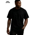 thumbnail image 3 of 2-Pack Men's 100% Cotton Crew Neck Short-Sleeve T-Shirts, 180g, 1.5% Shrinkage Rate, Bulk, 3 of 8