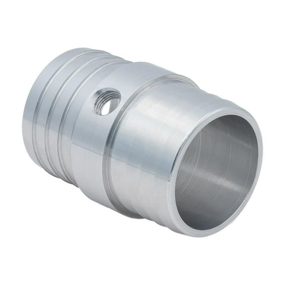 ICT Billet 1-3/4” to 1-3/4” Hose Barb with 1/8” NPT Port Designed and Manufactured in the United