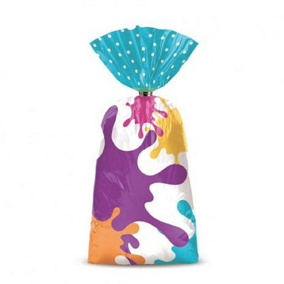 Art Paint Party Gift Favors Bags - 8 Pack 5.9" x 11.4" Approx. Art Birthday| Art Birthday Party| Paint Party| Art Theme| Painting Party