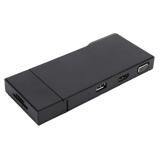 Estacia de Acoplamiento de la ComputeraRaTora Portátil, 9 en 1 Soporte de Pantalla Dual USB C HUB 2XUSB3.0 Para Teléfono