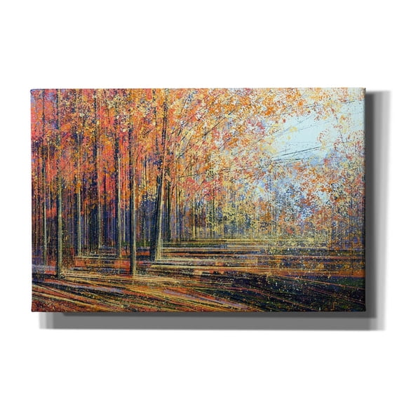 Epic Graffiti ' Forest In Autumn' by Marc Todd, Canvas Wall Art, 18"x12"