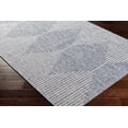 thumbnail image 3 of Mark&Day Outdoor Rugs, 7x7 Okswerd Global Indoor/Outdoor Navy Square Area Rug, Non Shedding Grey White Carpet for Patio, Porch, Deck, Bedroom, Living Room or Kitchen (6'7" Square), 3 of 6