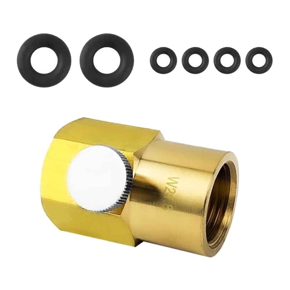 hengtong Adaptateur de Recharge de Cylindre de CO2 Connecteur de Réservoir de CO2 Accessoires de Machine à Soda pour Soda TR2 4 vers CGA32