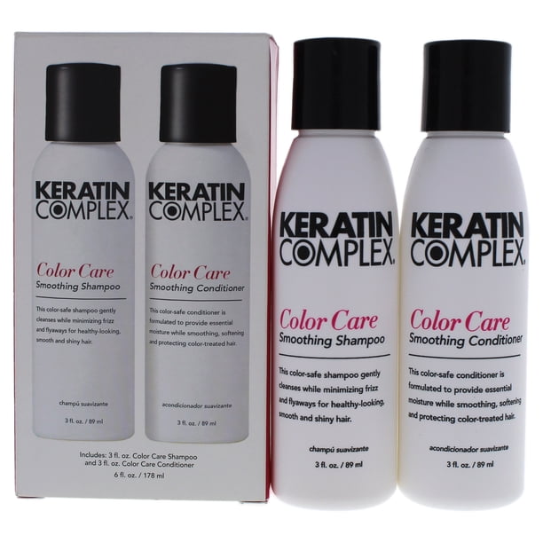 Kit de cuidado del color Keratin Complex de Keratin Complex para unisex: champú y acondicionador de 2 x 3 oz Keratin Complex Keratin Complex Keratin Complex Kit 2 Pc Kit