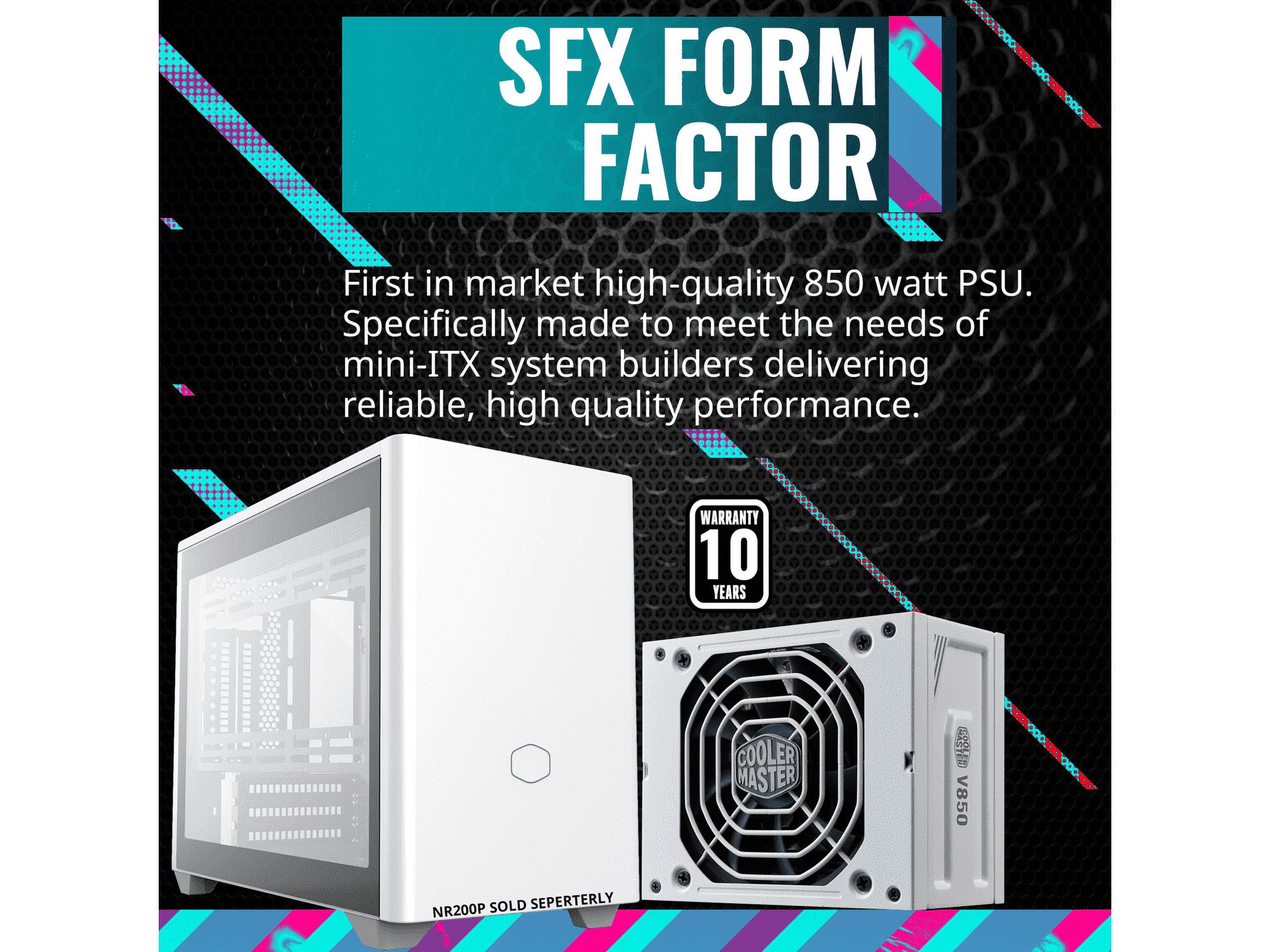 Cooler Master V850 SFX Gold, Full Modular, 850W, ATX Bracket