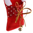 thumbnail image 3 of 3 Piezas Adornos Colgantes de árbol de Navidad Adornos Navidad Santa Niños de Dulces Bolsa de Azúcar con Bowknot Bell Festival Navidad C yotijar Bolsas De Dulces De Navidad, 3 of 10