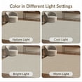 thumbnail image 7 of ODIKA 8'x10' Beige Opal Vintage Medallion Washable Area Rug Traditional Geometric Motifs With Delicate Starburst And Classic for King Size Bedroom Under Bed, Master Suite, Non-Shedding, Easy Care, 7 of 7