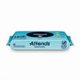 thumbnail image 3 of Attends Washcloths No-Rinse Disposable Cleansing Wipes for Incontinence, 7.8"x11.8", Hypoallergenic Alcohol-Free with Aloe, Scented, 48ct Soft Pack, 3 of 5