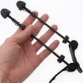 thumbnail image 2 of CIMAXIC 1Pair Mountain Bike Parts Black Alloy Quick Release Locking Skewer Durable Bike Wheel Replacement, 2 of 6