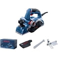 thumbnail image 1 of Cepillo Electrico Gho 700 + Soporte Guia + Bolsa Polvo Bosch azul BOSCH GHO 700 para Trabajos profesionales en carpintería, 1 of 5