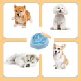 thumbnail image 5 of White Cuenco para perros de alimentación lenta para perros grandes, evitando la asfixia, 5 of 5