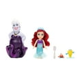 thumbnail image 2 of Disney Princess the Little Mermaid Ariel and Ursula 6 inch Fashion Doll Gift Set for Ages 3+, 2 of 7