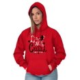 thumbnail image 5 of Im With Cupid Valentines Day Cute Hoodie Sweatshirt Women Brisco Brands M, 5 of 6