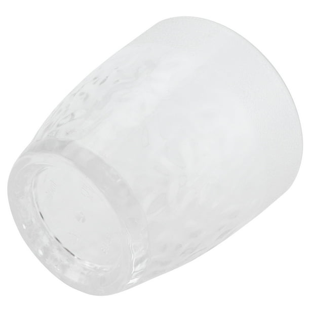 Tazas para beber, taza de agua de acrílico, taza transparente, vasos para beber, diseño fácil de usar