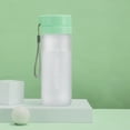 thumbnail image 1 of Botella de agua deportiva de gran capacidad, portátil, para exteriores, para estudiantes y parejas, con infusor de té, taza de té de flores, botella de agua de plástico, taza de agua deportiva., 1 of 9