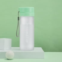 Uiz Merueh Water Bottle, Leak Proof, Flip Lid, Carry Handle, Dishwasher Safe, BPA Free, Soft Touch Contoured Grip, Ideal for Gym, Health and Fitness, 20oz