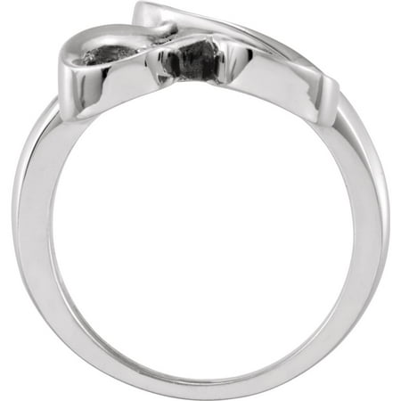 Freeform Cuff - 925 Sterling Silver Freeform Fashion Cocktail Ring Size 6