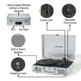 thumbnail image 6 of Crosley Cruiser Plus Vinyl Record Player with Speakers and Wireless Bluetooth - Audio Turntables, 6 of 6