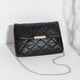 thumbnail image 1 of Bolso rombo bolso mujer bolso bandolera cadena bordado pequeño bolso cuadrado, 1 of 6