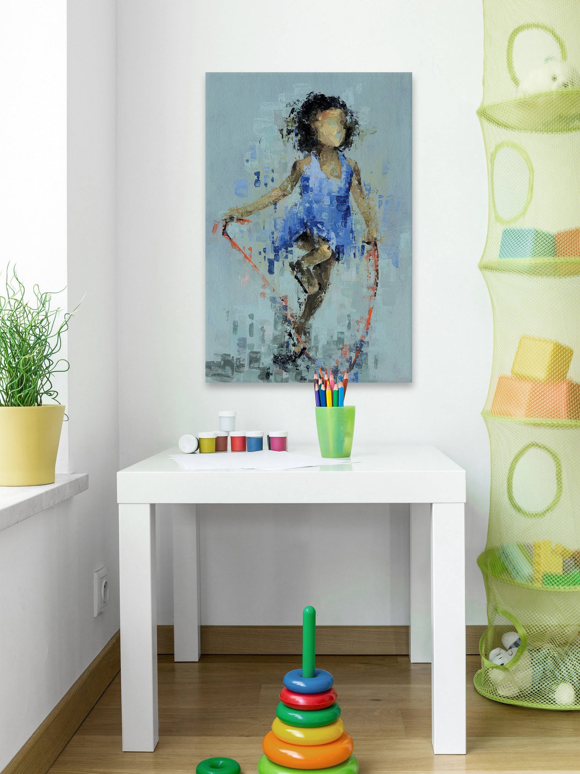 Parvez Taj Skipping Rope Canvas Wall Art