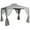 36#Grey, variant on DUOSONG Outsunny 10' X 20' Large Party Tent, Events Shelter Canopy Gazebo With 4 Removable Side Walls, Shade Shelter For Weddings, White White Steel Garden & Outdoor Canopies & Gazebos Umbrellas &