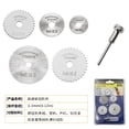 thumbnail image 1 of Precision Rotary Tool Accessories, High Speed Steel Cutting Wheel Set for Accurate Craftsmanship, Multipurpose Blades for Timber Plastic Aluminum, Dremel Compatible for DIY Projects, 1 of 7