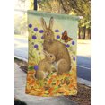 thumbnail image 2 of Carolines Treasures ASA2132CHF Rabbit & Baby Flag Canvas House Size, 2 of 4