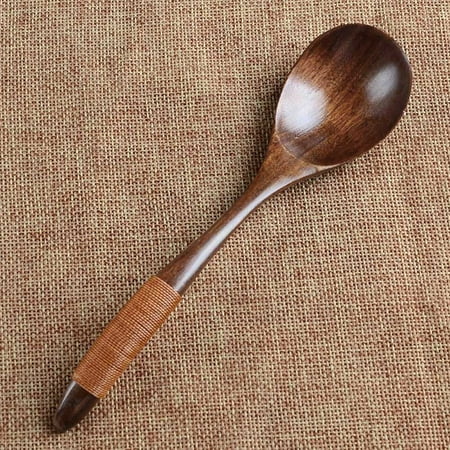 

Yubatuo Lot Wooden Spoon Bamboo Kitchen Cooking Utensil Tool Soup Teaspoon Catering