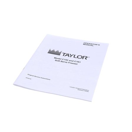 Taylor Freezers 085592-M C152-C161 Operators Manual