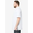 thumbnail image 3 of KingSize Men's Big & Tall Longer-Length Shrink-Less Cotton Polo Shirt, 3 of 6