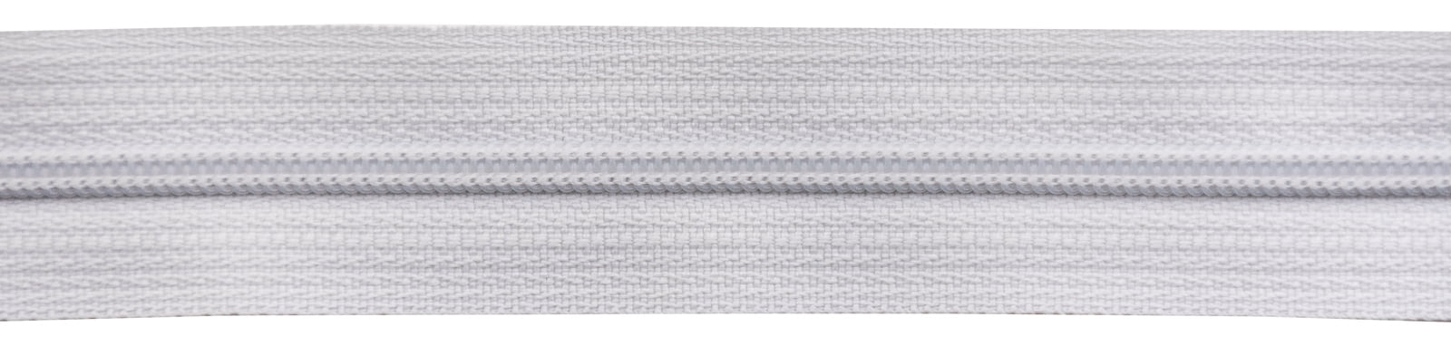 YKK® #3 Lightweight Closed-End Zipper, 13.5 Inch Length, Very Light Grey 337 (100 Pack)