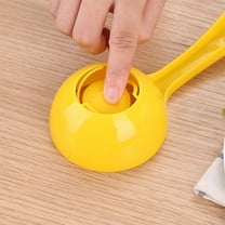 UEETEK 4Pcs Rice Scoop Mold Yellow Plastic Rice Spoon Practical Eating