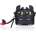 thumbnail image 2 of Negro, Funda de Silicona de Dibujos Animados 3D para Airpods Pro, Cute Night Demon Kawaii Fun Impermeable a Prueba de Golpes para Airpod Pro Funda de Carga Funda Protectora con Llavero, 2 of 5