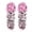 Pink, variant on Yesbay 2 Pcs Faux Hanging Flowers Artificial Vines with Blooms Fake Hanging Plants Flowers for Home Wedding Garden Yard Decoration