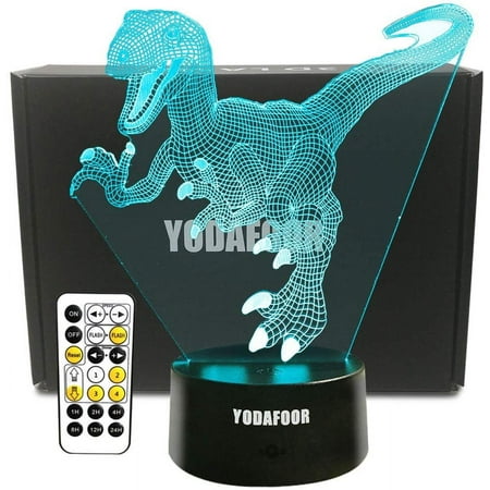 

YSITIAN Dinosaur Night Light Lamp Dinosaur Toy Gifts for Boys Teen Kids Birthday Halloween Christmas G1116-254