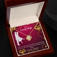 thumbnail image 6 of To My Wife Happy Ever After Infinity Knot Necklace Message Card, 6 of 17