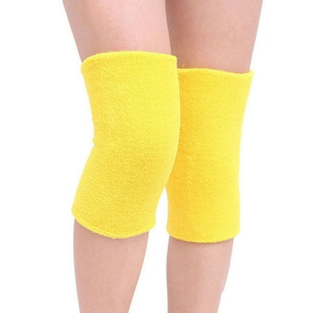 2pcs Knee Pads Sleeve Thickened Thermal Towel Warmer Leg Wrap Knee Brace