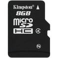 thumbnail image 2 of Kingston SDC4/8GBSP Class 4 microSDHC Card (8GB), 2 of 2
