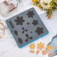 thumbnail image 3 of 1Set Flower Cutting Dies Wooden Die Cutting Leather Flower Die Cut Stencils DIY Fabric Cutting Mold Template with Anti-Cracking Plastic Protective Box and EVA Foam for Crafts Flower Making, 3 of 8
