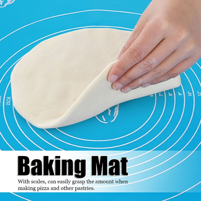 Almohadilla De Silicona Para Masa Con Escamas, Alfombrilla Antiadherente Para Hornear Pasteles, Pasteles, Pan, Herramientas De Cocina Para Hornear