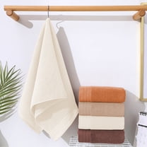 sruoe Towels, Hand Towel Set, 5 Pc Hand Towels Set, Hand Towels, Towel Set Clearance, Hand Face Towels for Bathroom, Portable Hypoallergenic Towels, Machine Wash, Cotton