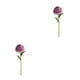 thumbnail image 2 of Billuyoard 10 paquetes/lote de flor de simulación redonda Marrón camafeo 2piezas, 2 of 6
