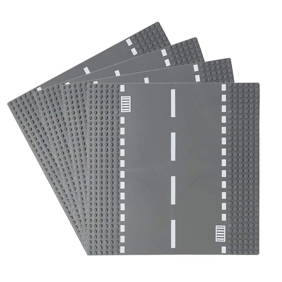 Placas base para ladrillos de construcción Feleph Classic Road, 25 cm, 4 unidades