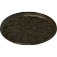 thumbnail image 3 of 29 7/8"OD x 1 3/8"P Fairfax Ceiling Medallion, Hand-Painted Stone Hearth Crackle, 3 of 6