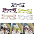 thumbnail image 5 of Office Vintage Blue Ray Blocking Optical Spectacle Eyeglass Ultralight PC Frame Eyewear Computer Goggles Square Eyeglasses Anti-Blue Light Glasses GREEN, 5 of 7