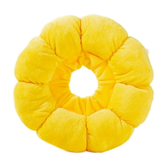 BESTSKY Dog Cone, Durable Foam Dog Cone Collar, Soft Cotton Cat Cone Collar Soft,Yellow,S